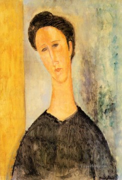 portrait of a seated woman holding a fan Painting - portrait of a woman 1 Amedeo Modigliani